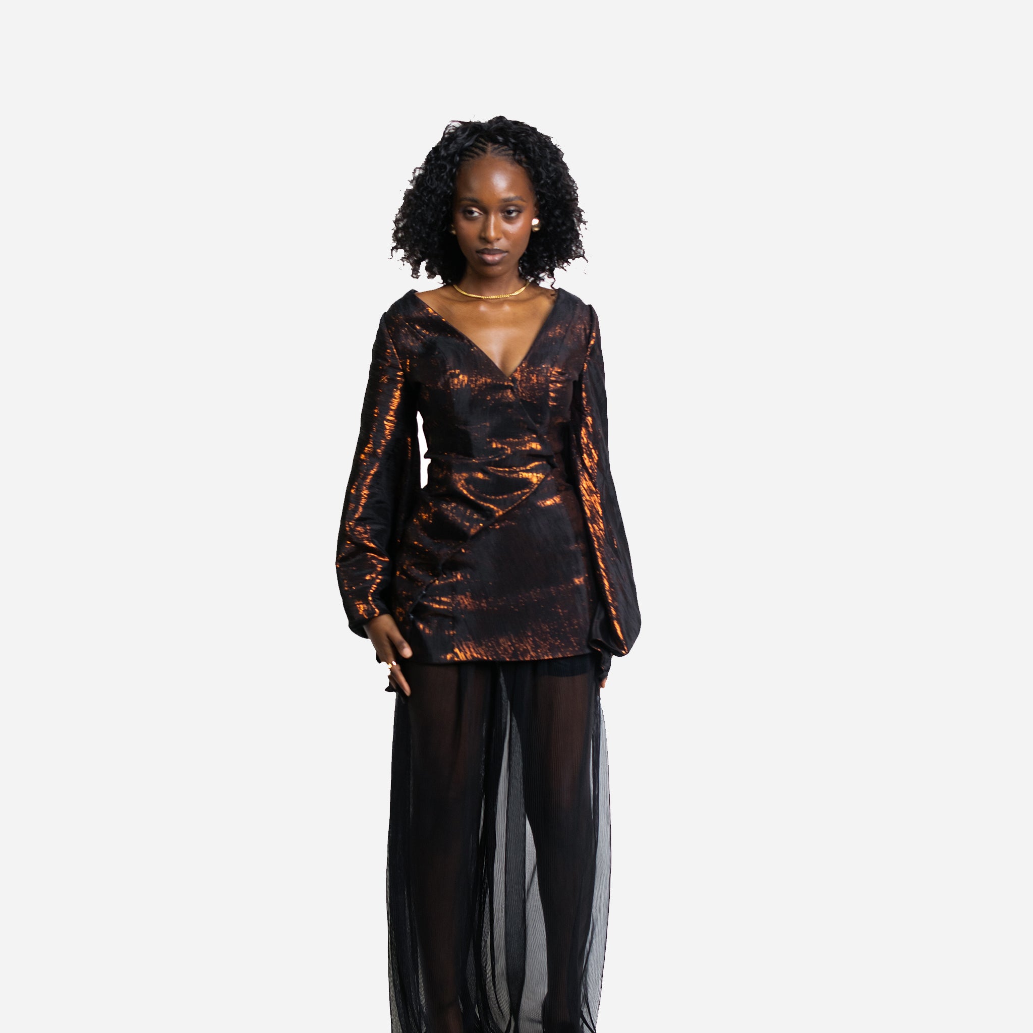 Ọ̀wúrọ̀ (Brown 3pcs set)