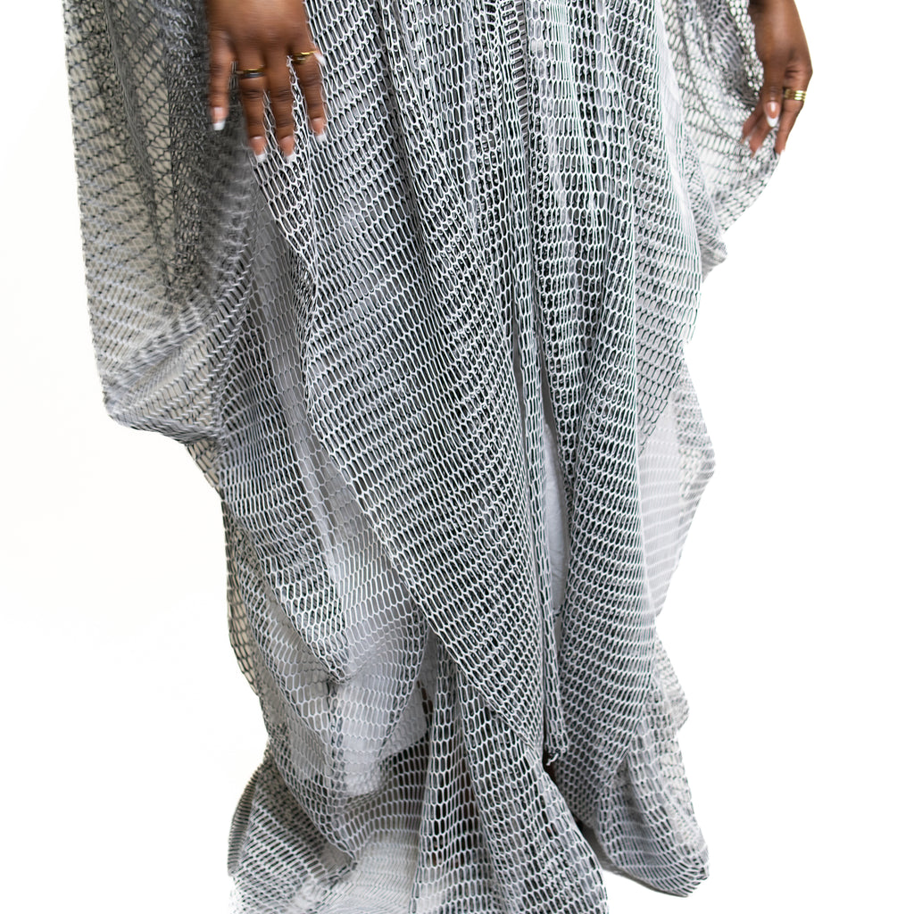 Nígbà yìí Agbádá (White 2pcs Set)