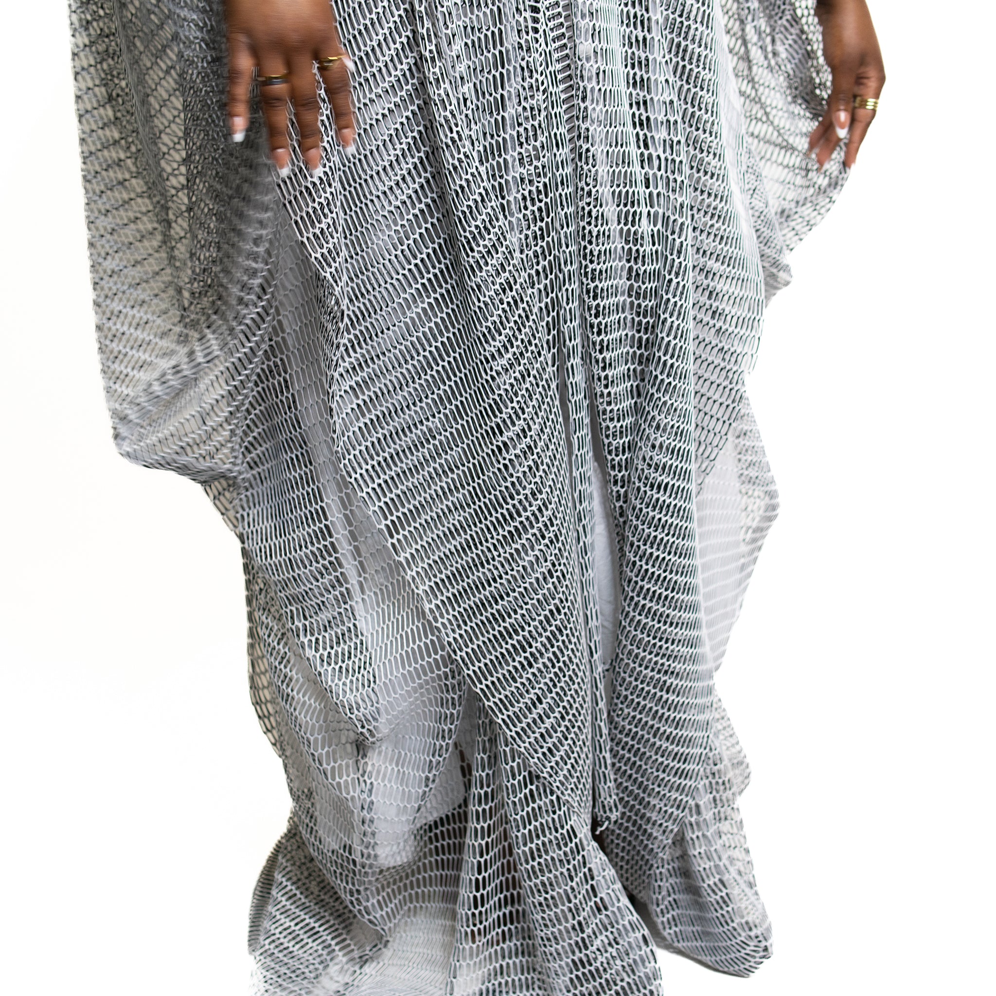 Nígbà yìí Agbádá (White 2pcs Set)