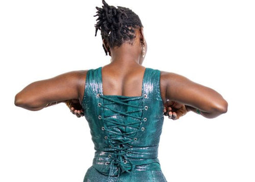 Ìrántí Tó Lẹ́wà (Green Corset Top)